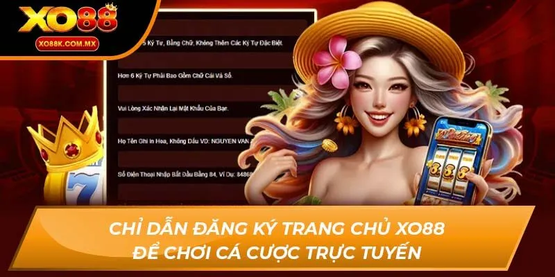 đăng ký XO88